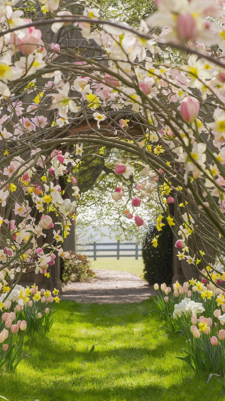 6. Floral Arches: Grand Entrances