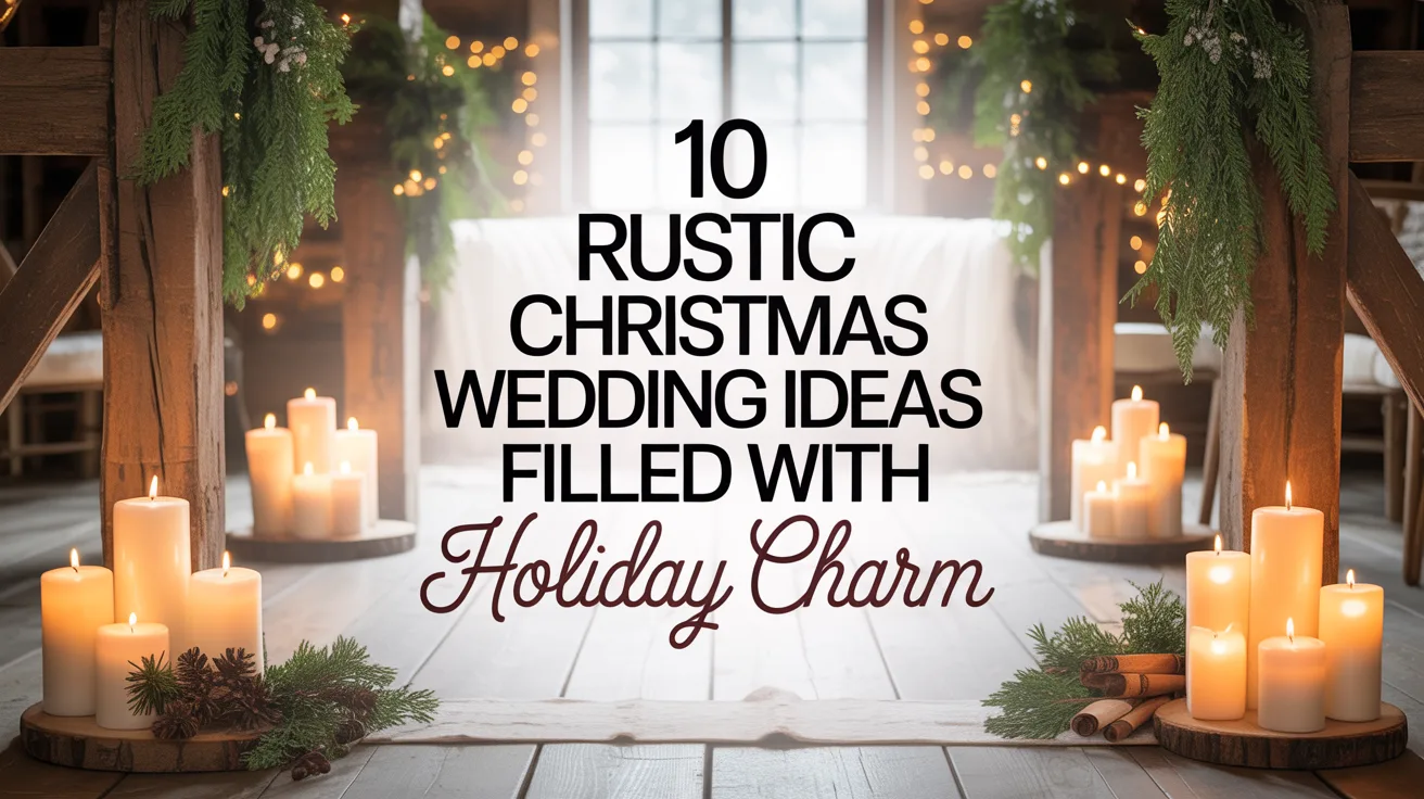 10 Rustic Christmas Wedding Ideas Filled With Holiday Charm hero image