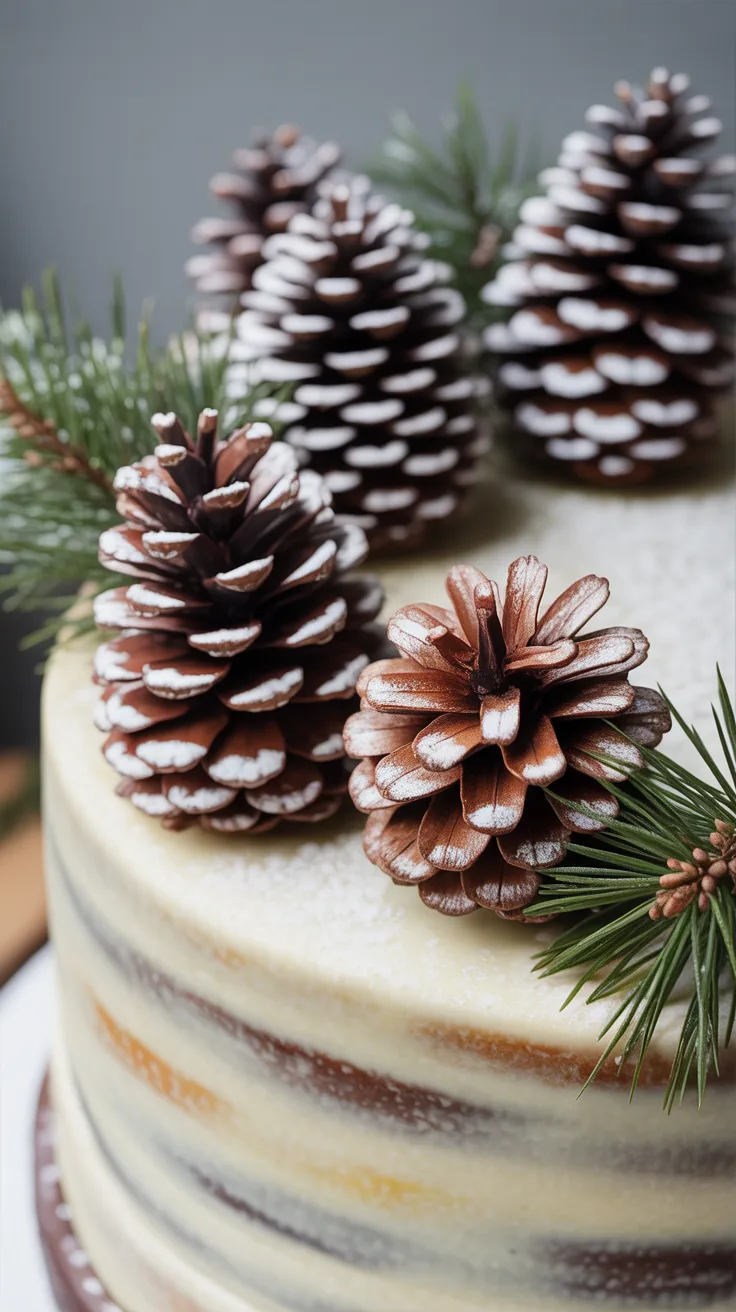 3. Pinecone Embellishments illustrative image