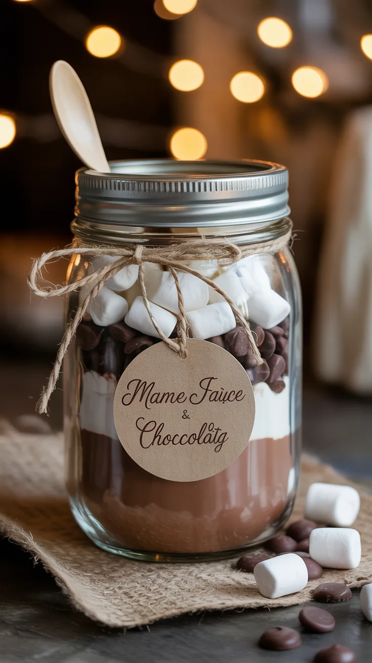 Personalized Hot Cocoa Mix illustrative image