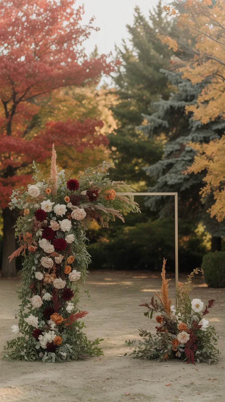 10. Create a Romantic Autumn Ceremony