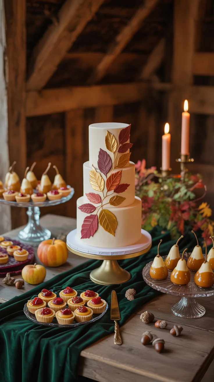 12. End the Evening with Autumn-Inspired Desserts