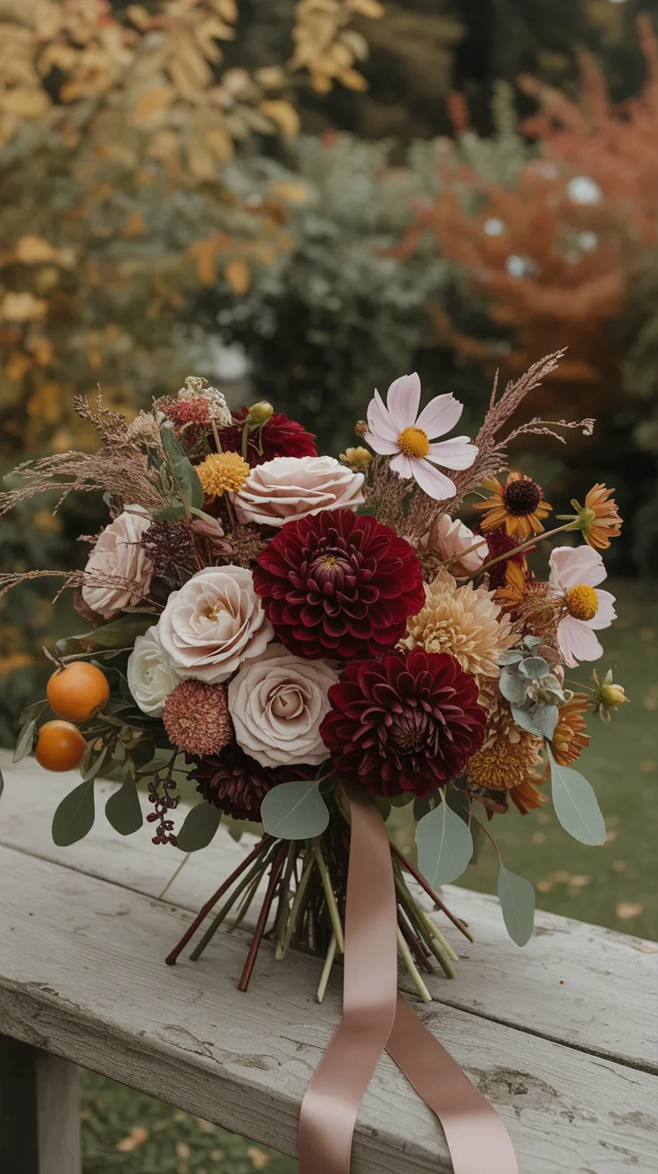 2. Select Seasonal Blooms with Textural Interest