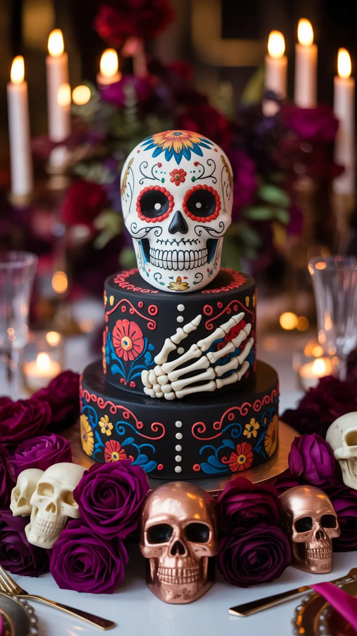 5. Skull and Skeleton Accents