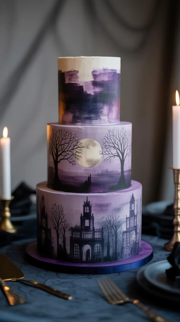 6. Moody Watercolor and Painted Designs