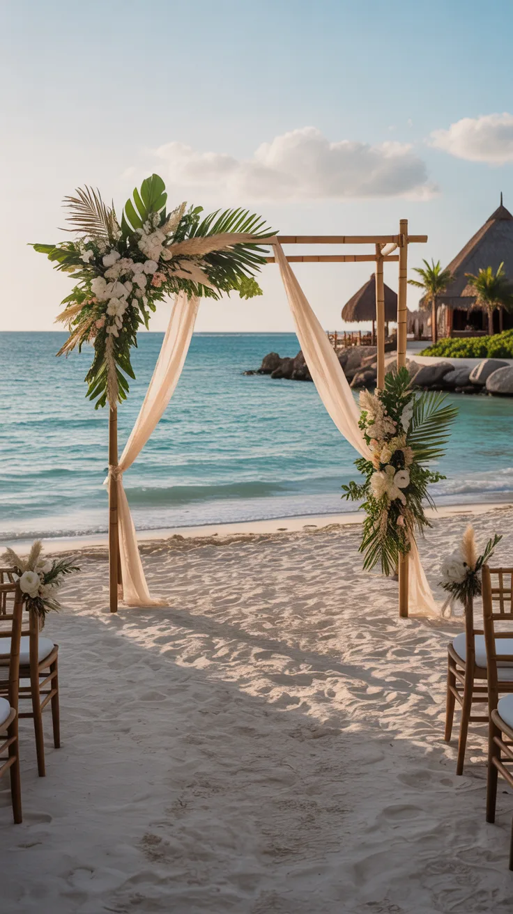 1. Beachfront Ceremony in the Riviera Maya