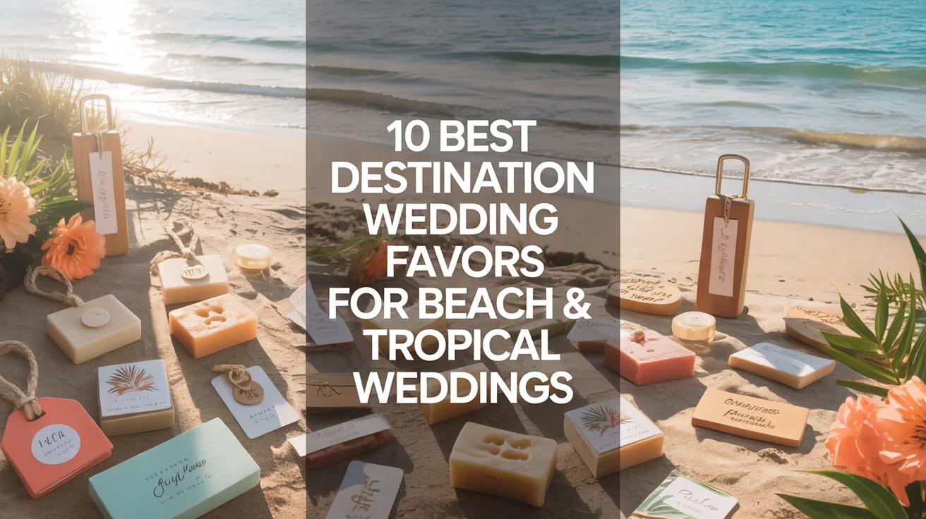 10 Best Destination Wedding Favors for Beach & Tropical Weddings